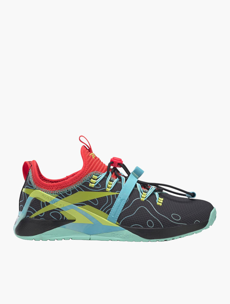 MyRunway | Shop Reebok Core Black & Acid Yellow Nano X1 Froning
